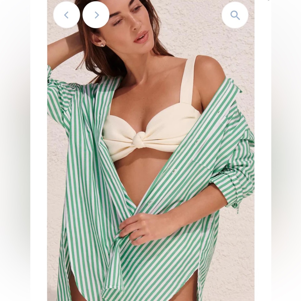 Sanctuary Oversized Beach Buttondown Shirt